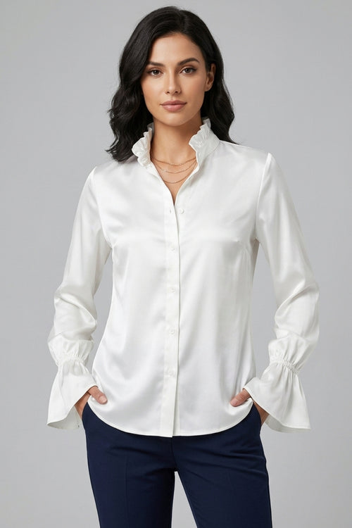 Camicia con Rouches