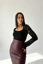 Maglia in pizzo