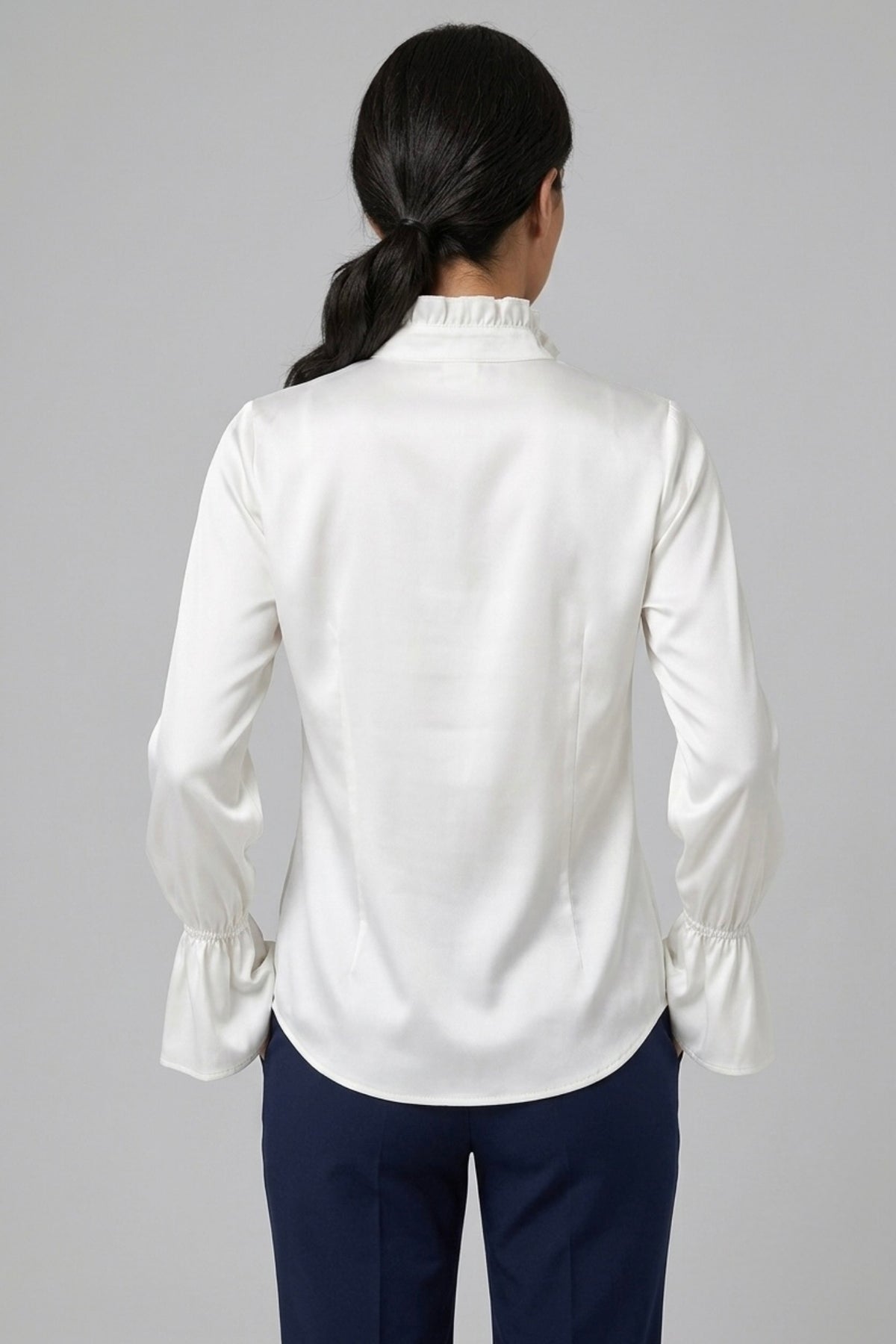 Camicia con Rouches